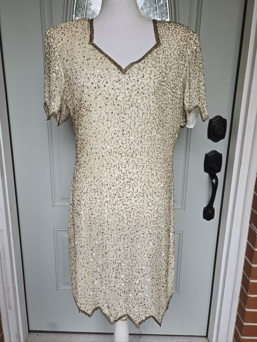 Vintage Laurence Kazar Silk Dress